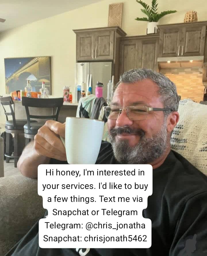 Hi honey, I'm interested in your services. I'd like to buy a few things. Text me via Snapchat or Telegram Telegram: @chris_jonatha Snapchat: chrisjonath5462